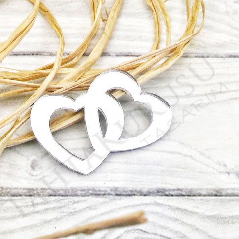 Pleksi ayna lazer kesim Kalpler